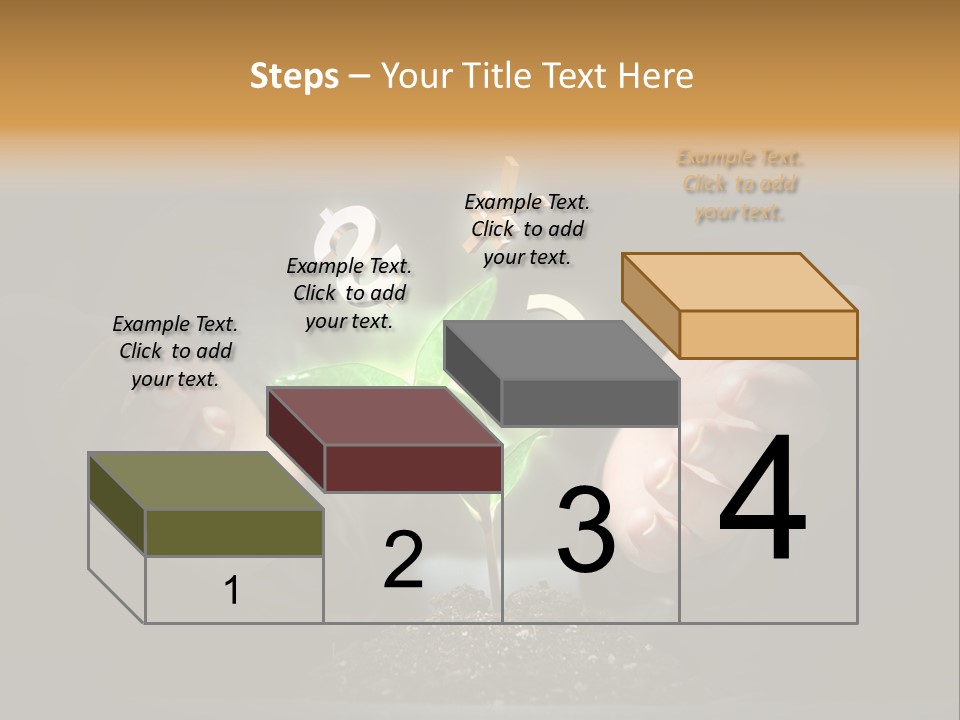Money Currency Metaphor PowerPoint Template