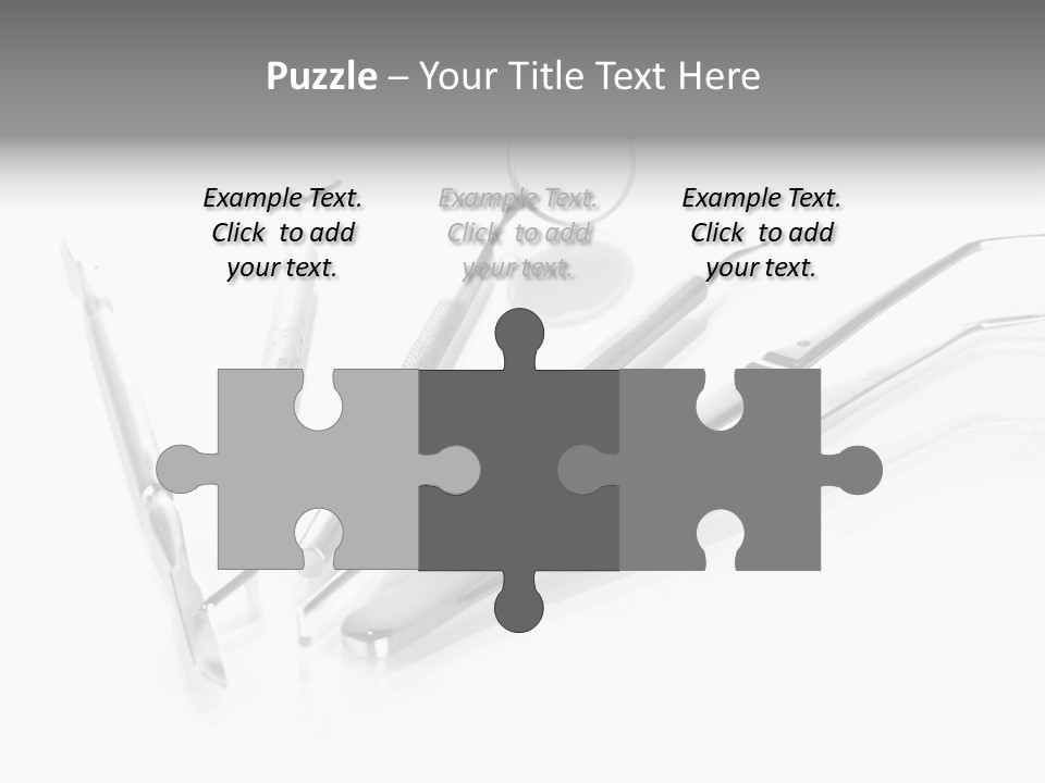 Health Care Forceps Medical PowerPoint Template