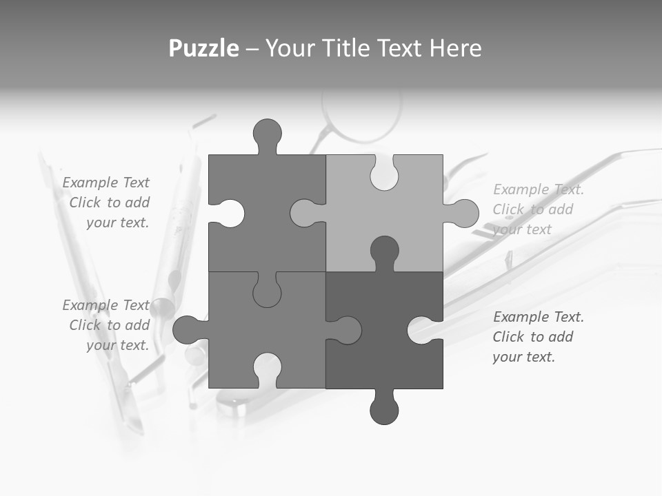 Health Care Forceps Medical PowerPoint Template