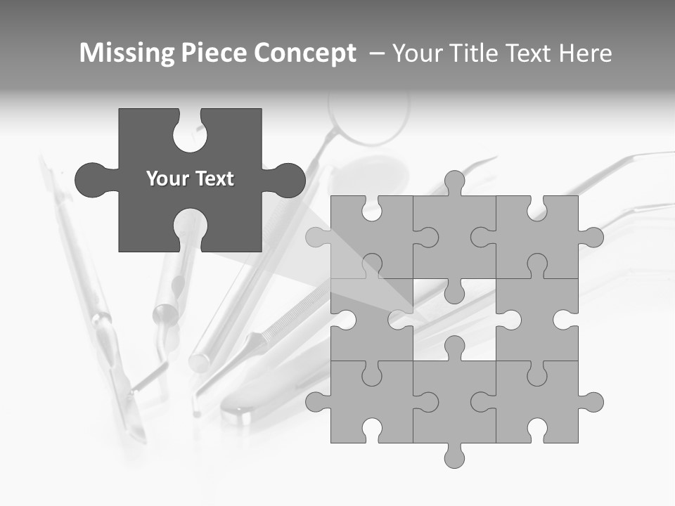 Health Care Forceps Medical PowerPoint Template