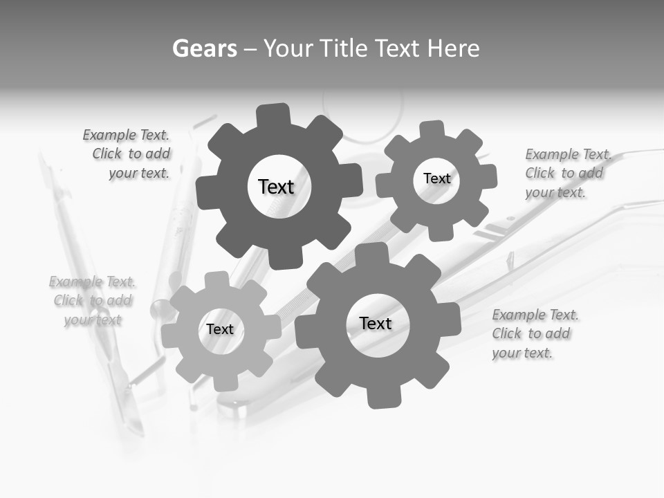 Health Care Forceps Medical PowerPoint Template
