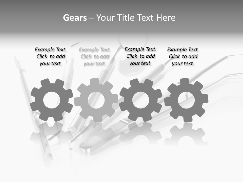 Health Care Forceps Medical PowerPoint Template