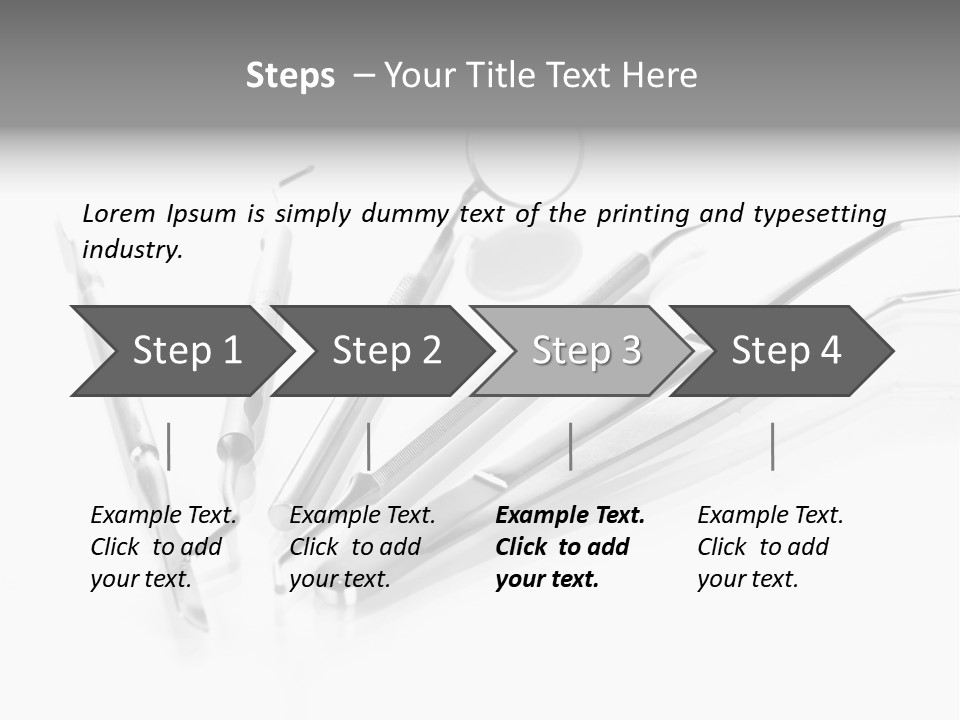 Health Care Forceps Medical PowerPoint Template