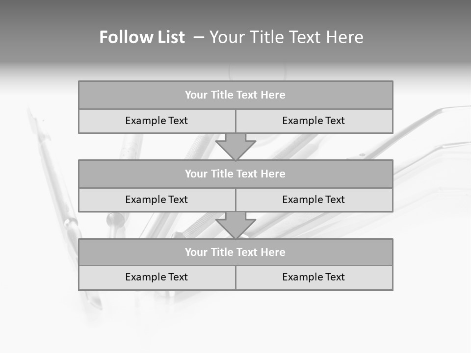 Health Care Forceps Medical PowerPoint Template