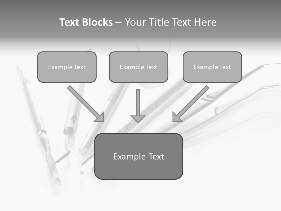 Health Care Forceps Medical PowerPoint Template