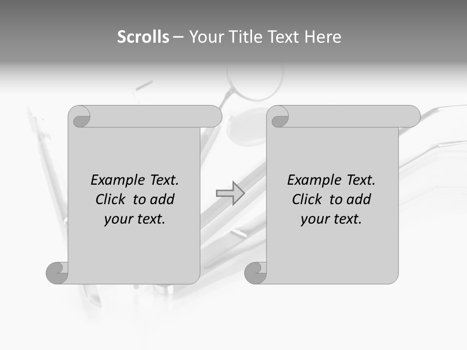 Health Care Forceps Medical PowerPoint Template