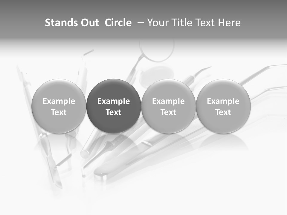 Health Care Forceps Medical PowerPoint Template