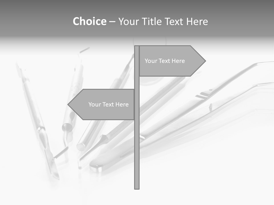 Health Care Forceps Medical PowerPoint Template