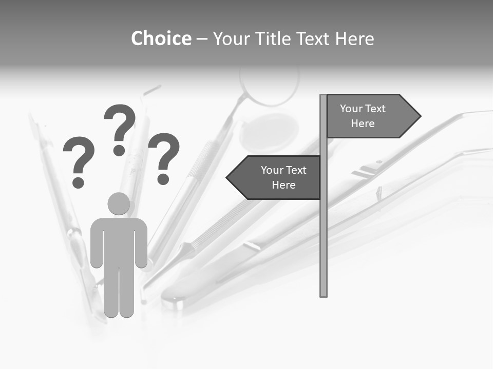 Health Care Forceps Medical PowerPoint Template