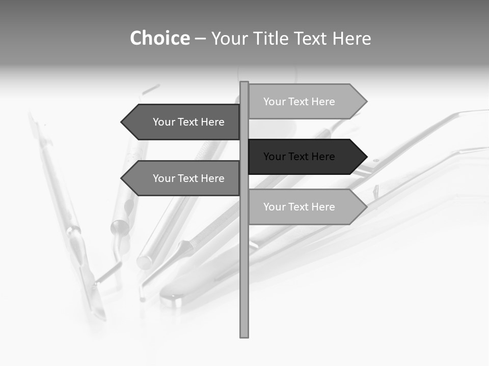 Health Care Forceps Medical PowerPoint Template