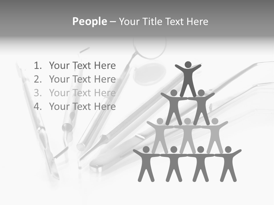 Health Care Forceps Medical PowerPoint Template