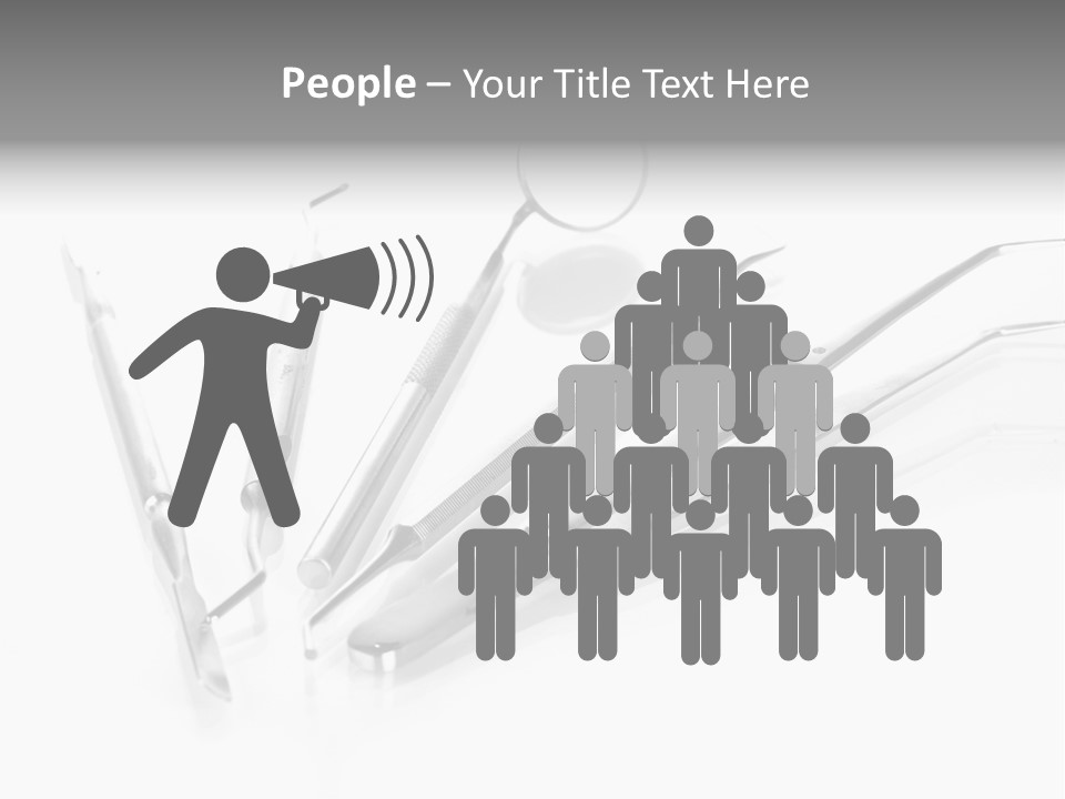 Health Care Forceps Medical PowerPoint Template