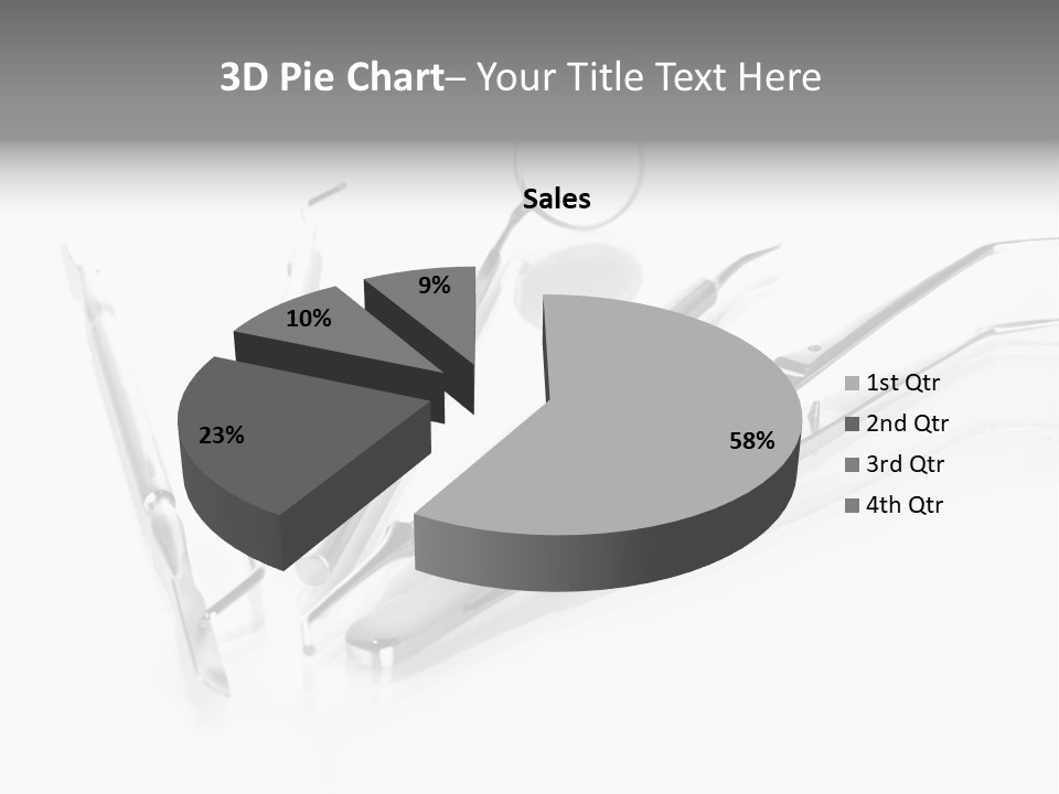 Health Care Forceps Medical PowerPoint Template