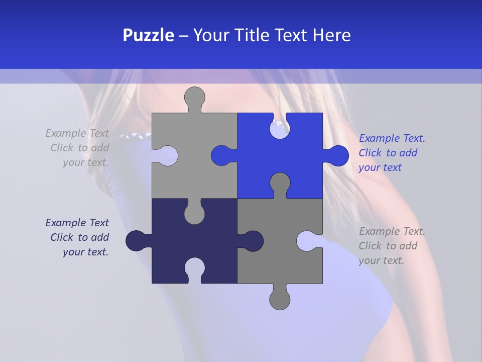 Beautiful Pretty Hair PowerPoint Template