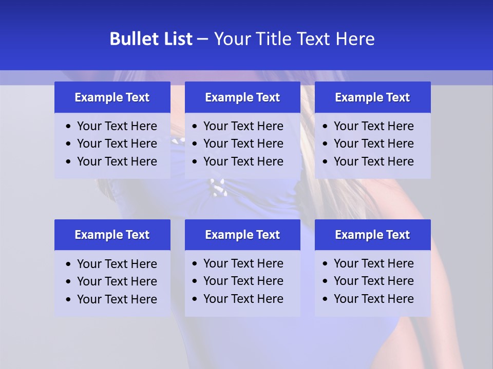 Beautiful Pretty Hair PowerPoint Template