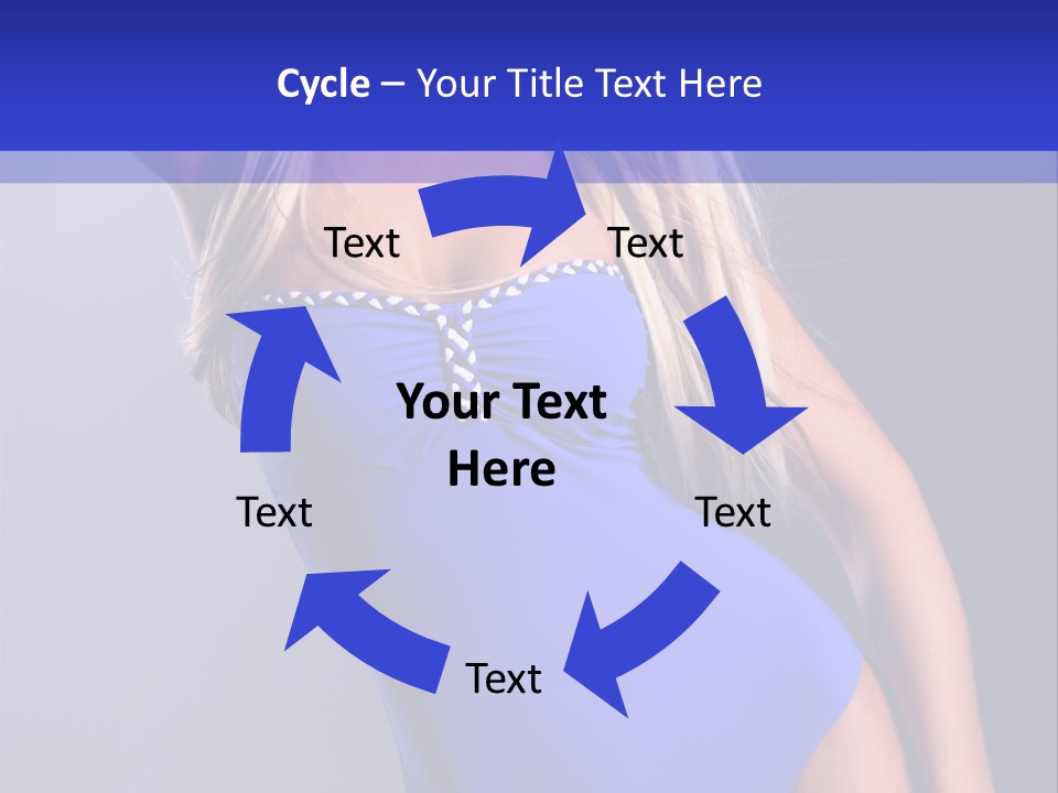Beautiful Pretty Hair PowerPoint Template