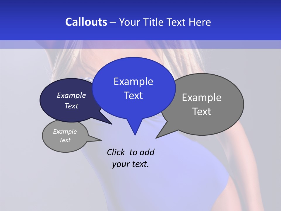 Beautiful Pretty Hair PowerPoint Template