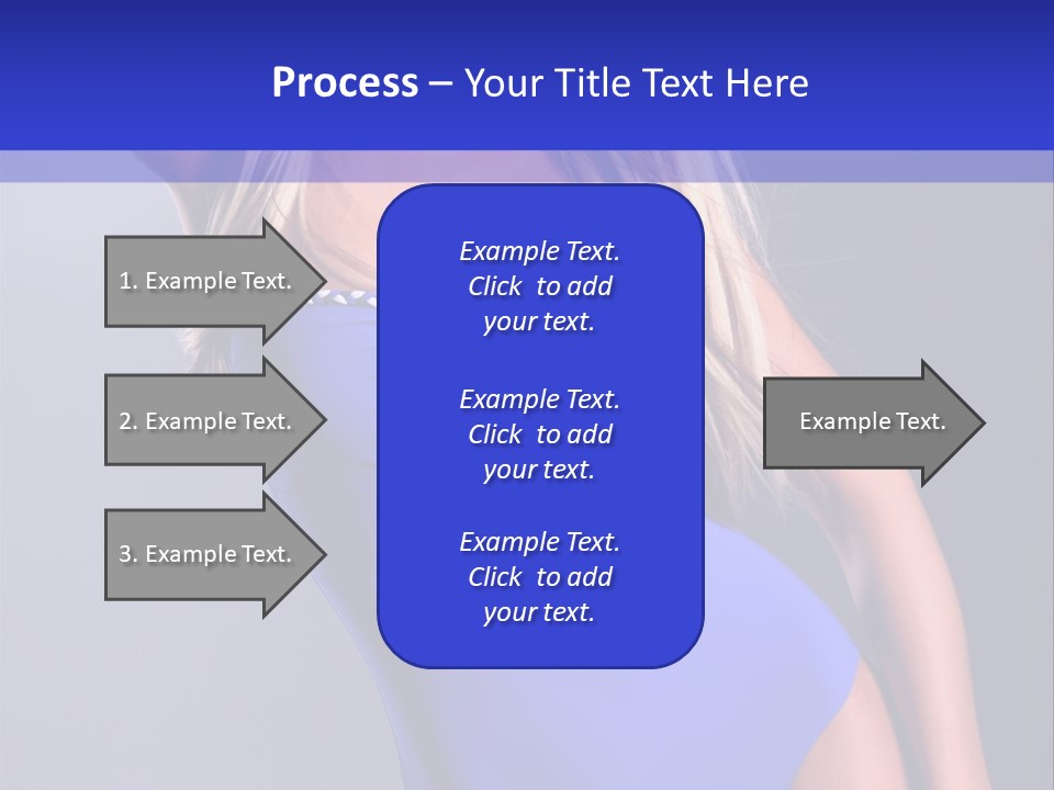 Beautiful Pretty Hair PowerPoint Template