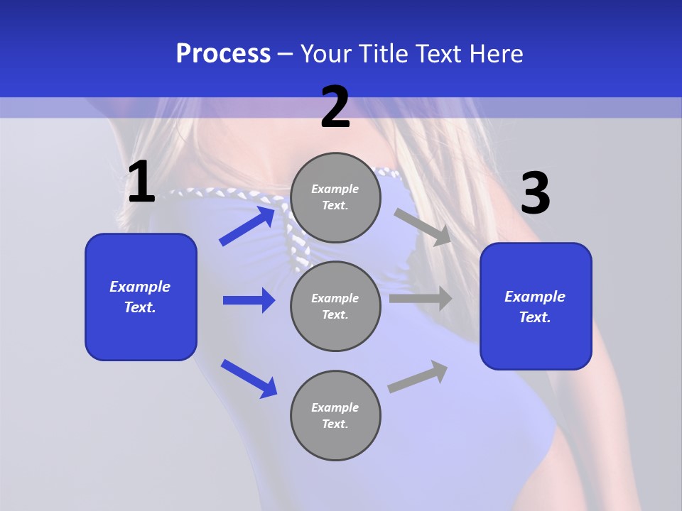 Beautiful Pretty Hair PowerPoint Template