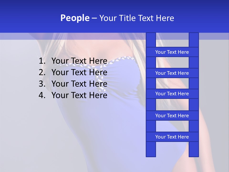 Beautiful Pretty Hair PowerPoint Template