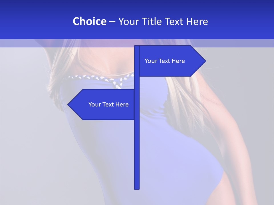 Beautiful Pretty Hair PowerPoint Template