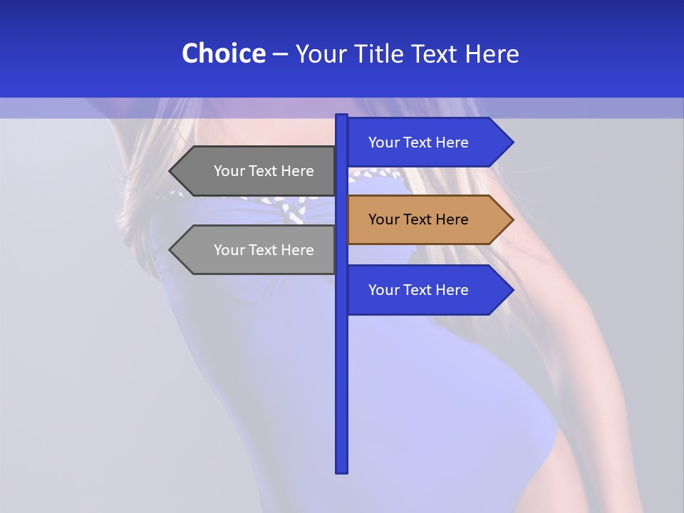 Beautiful Pretty Hair PowerPoint Template
