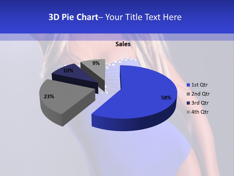 Beautiful Pretty Hair PowerPoint Template