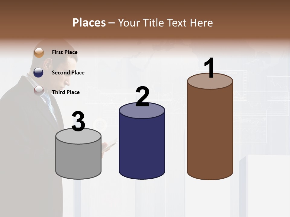 Career Pretty Worker PowerPoint Template