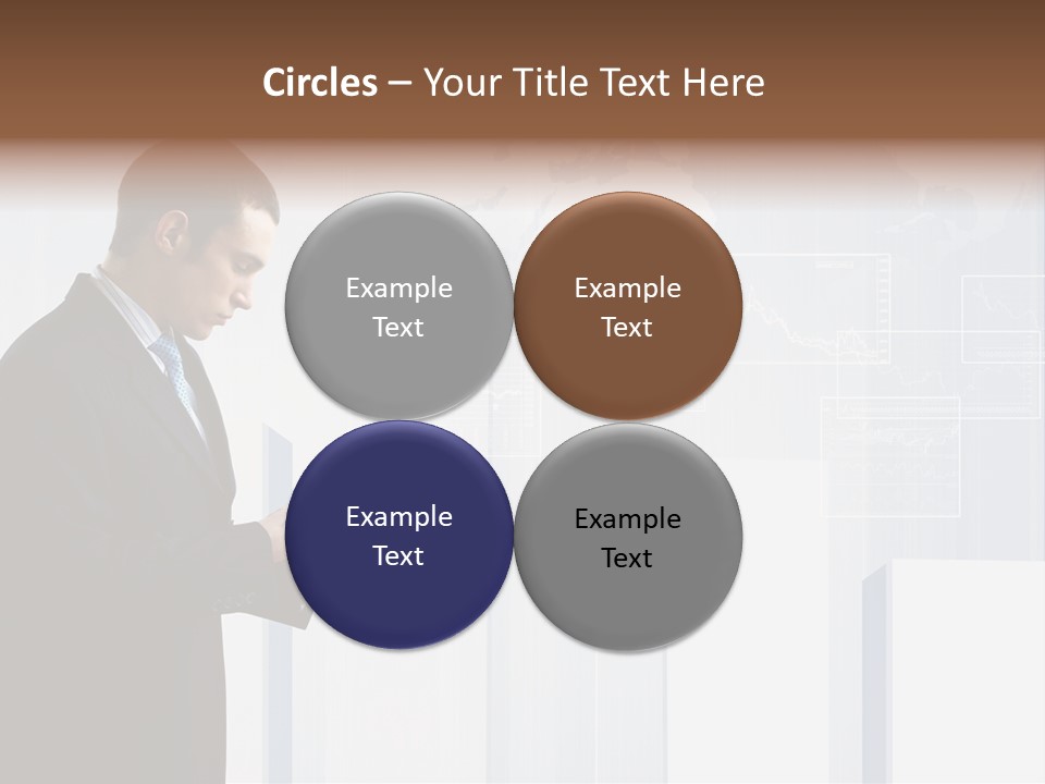 Career Pretty Worker PowerPoint Template