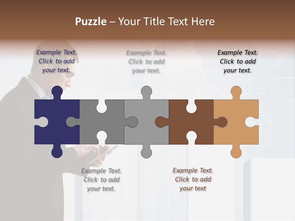 Career Pretty Worker PowerPoint Template
