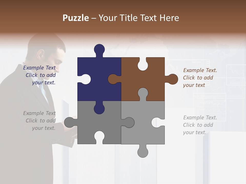 Career Pretty Worker PowerPoint Template