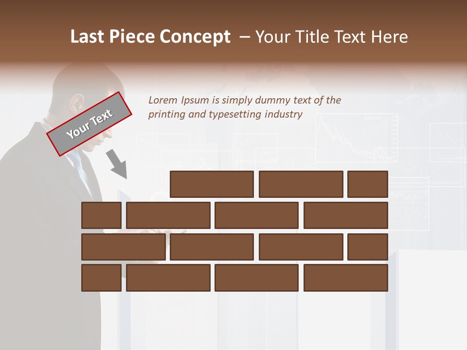 Career Pretty Worker PowerPoint Template