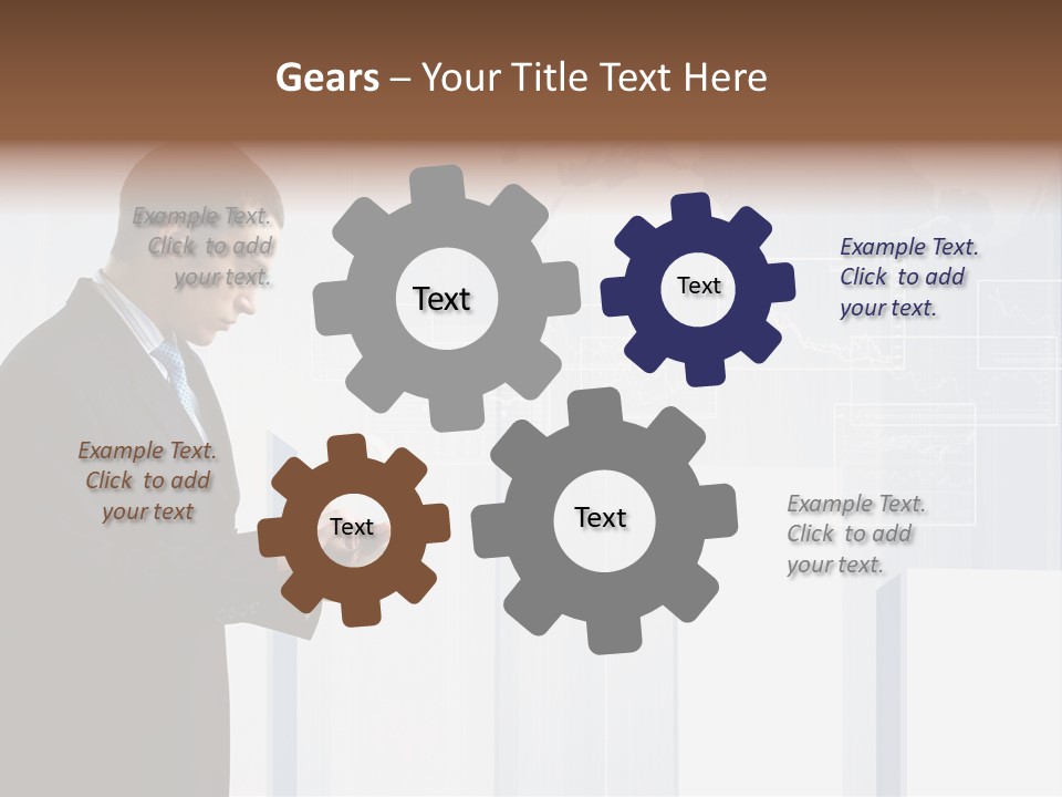 Career Pretty Worker PowerPoint Template