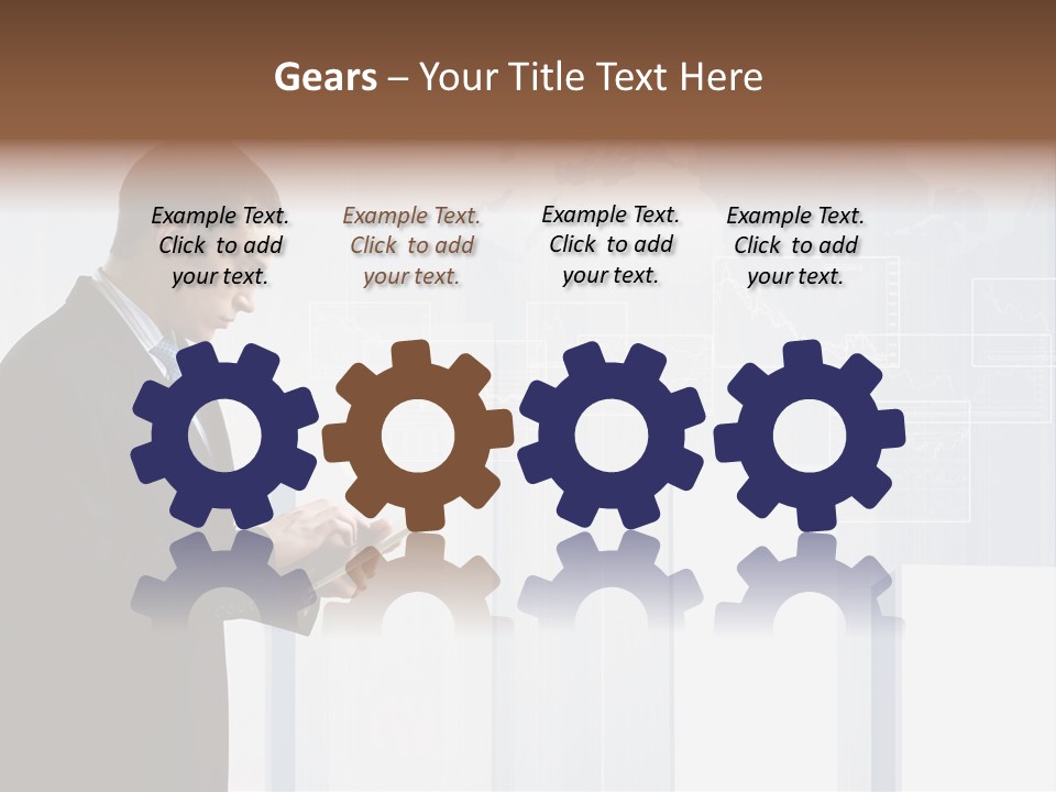 Career Pretty Worker PowerPoint Template