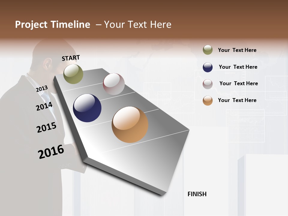Career Pretty Worker PowerPoint Template