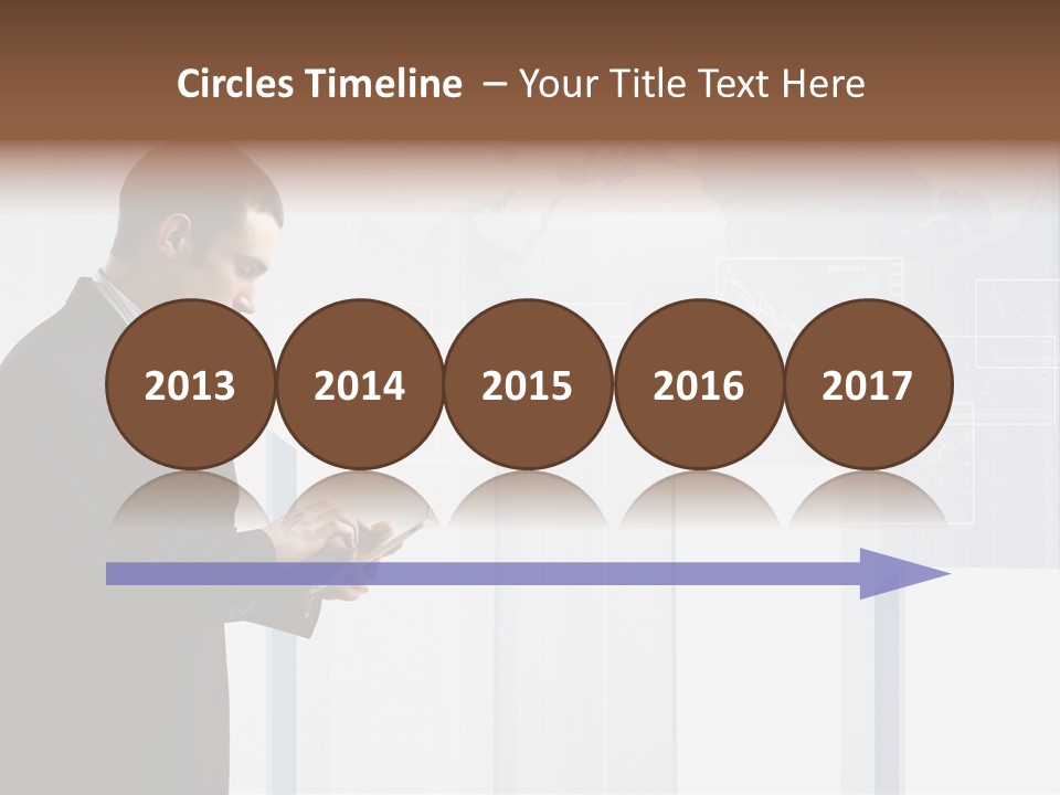 Career Pretty Worker PowerPoint Template
