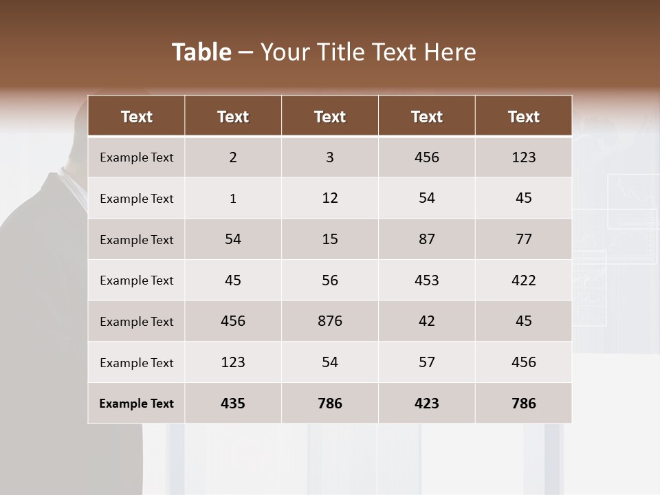 Career Pretty Worker PowerPoint Template
