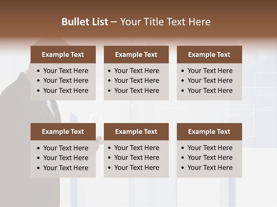 Career Pretty Worker PowerPoint Template