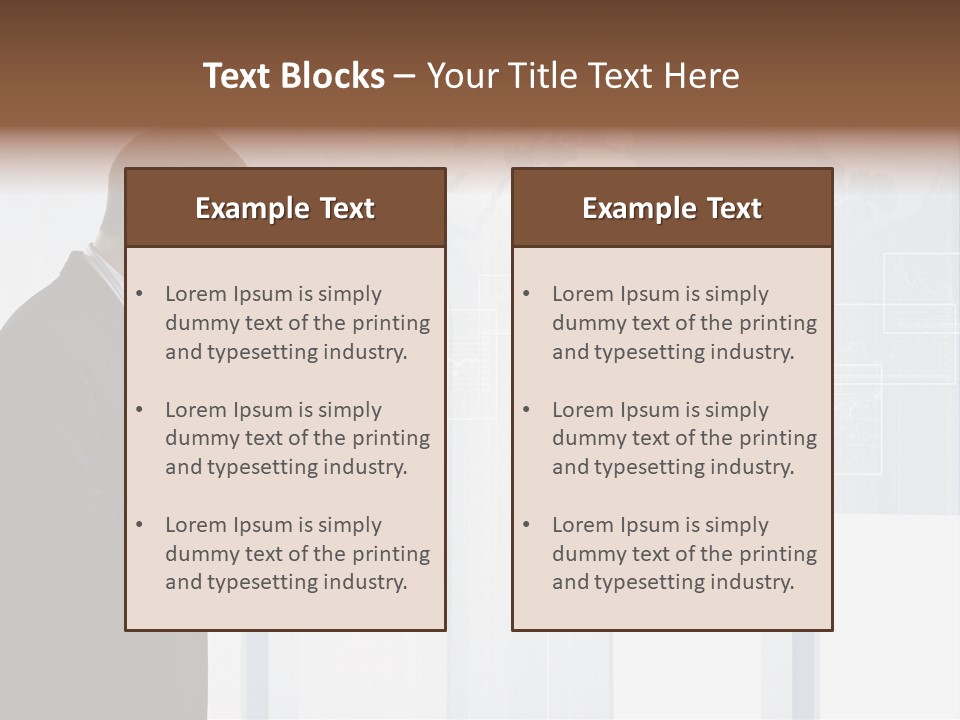 Career Pretty Worker PowerPoint Template