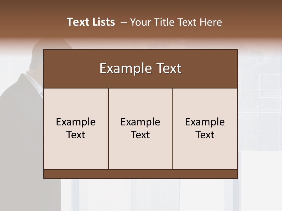 Career Pretty Worker PowerPoint Template