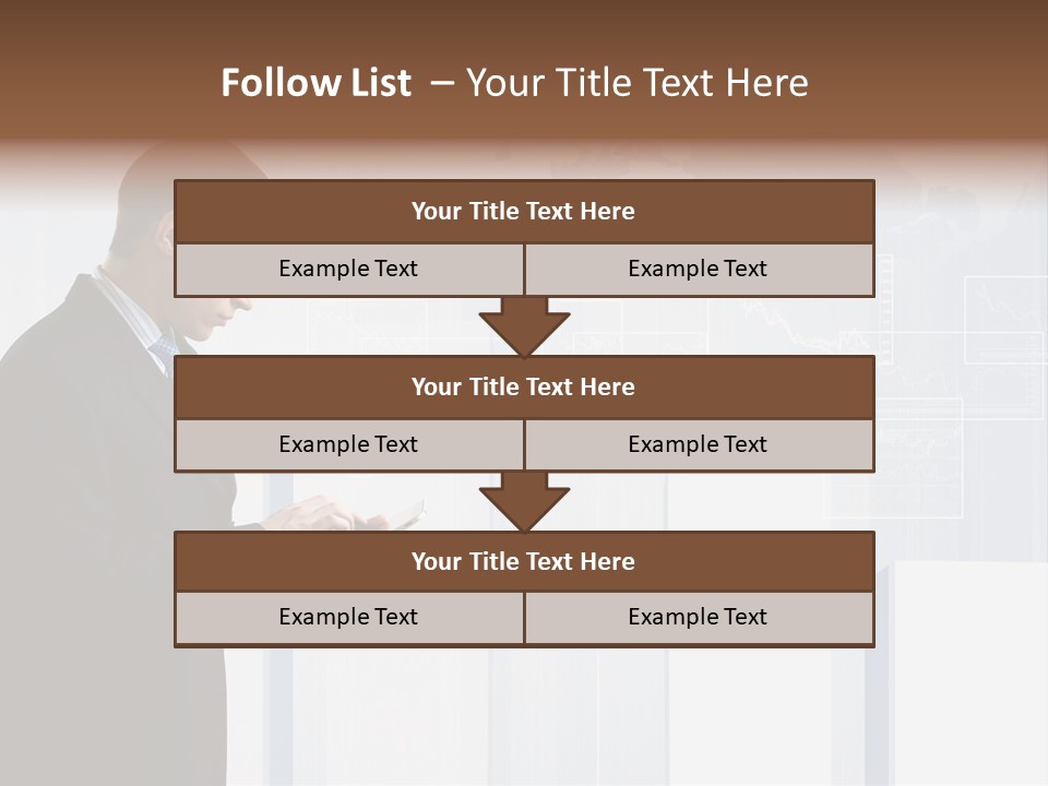 Career Pretty Worker PowerPoint Template