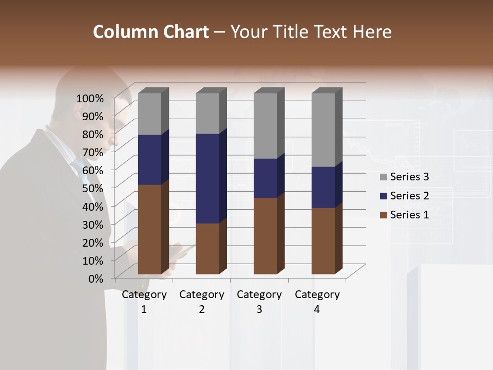 Career Pretty Worker PowerPoint Template