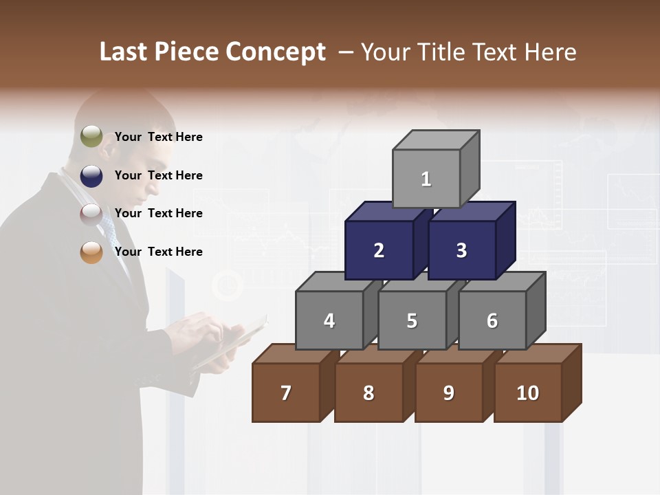 Career Pretty Worker PowerPoint Template
