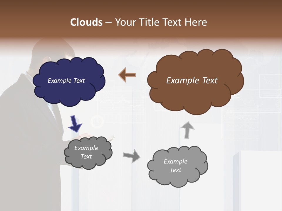 Career Pretty Worker PowerPoint Template