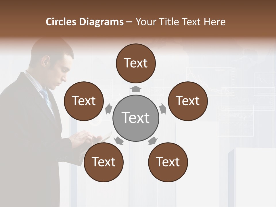 Career Pretty Worker PowerPoint Template
