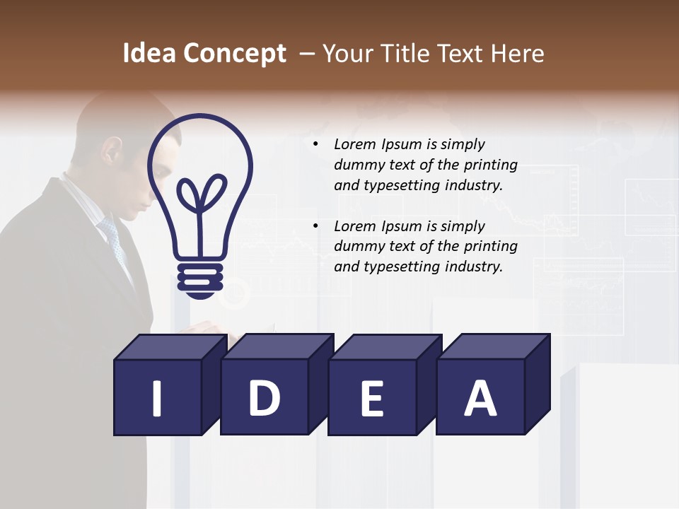 Career Pretty Worker PowerPoint Template