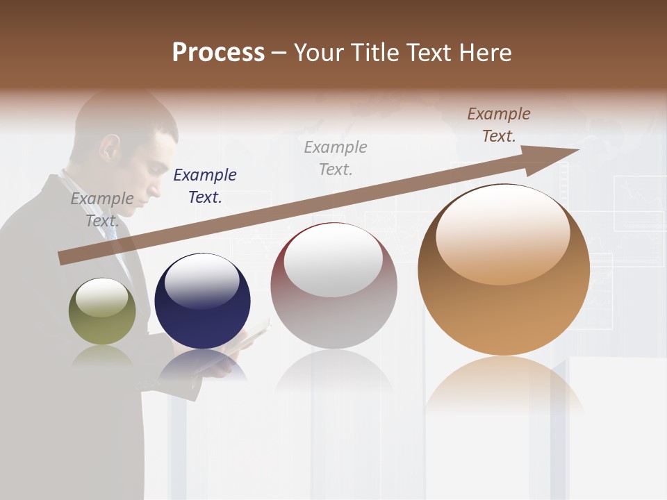 Career Pretty Worker PowerPoint Template