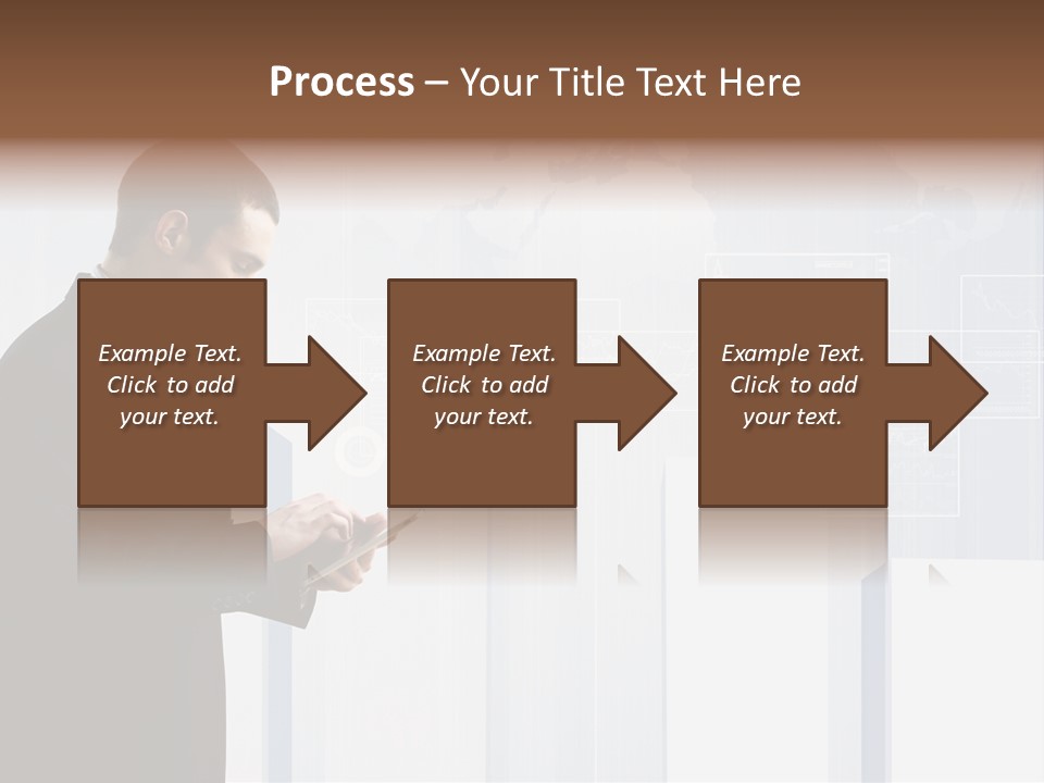 Career Pretty Worker PowerPoint Template