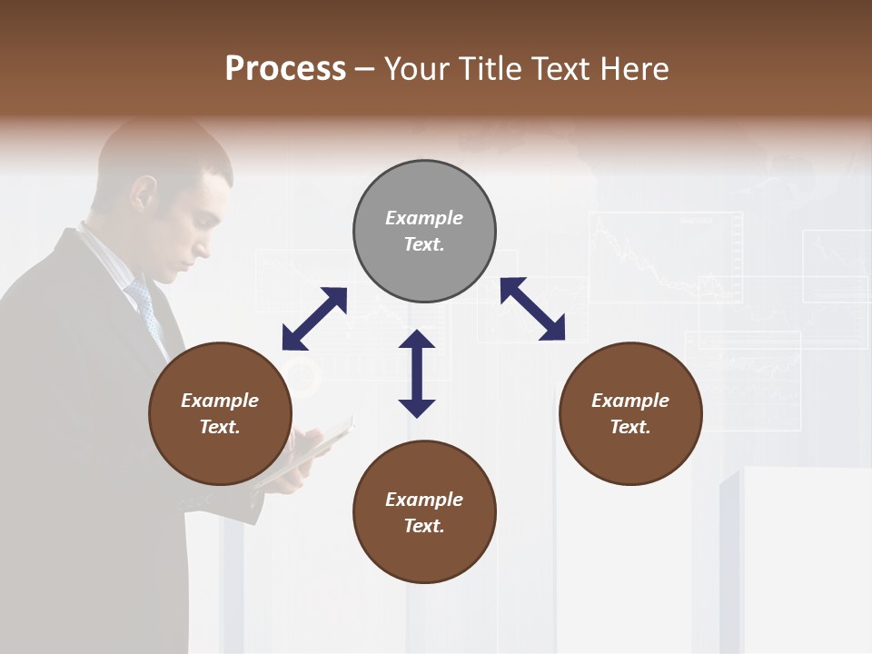 Career Pretty Worker PowerPoint Template