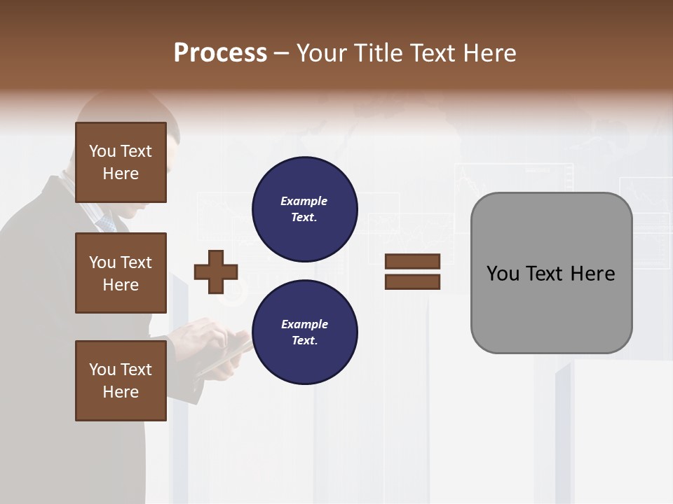 Career Pretty Worker PowerPoint Template